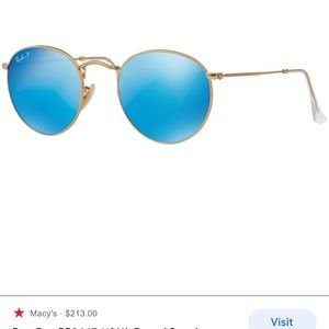 Ray ban round sunglasses polarized